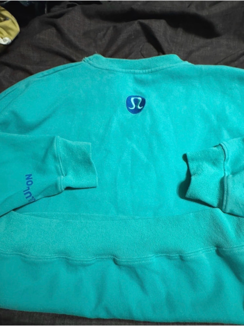 lululemon athletica women’s Teal Crewneck Sweatshirt